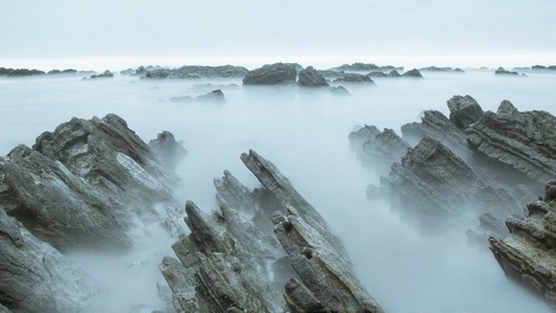 Marée basse à Guéthary